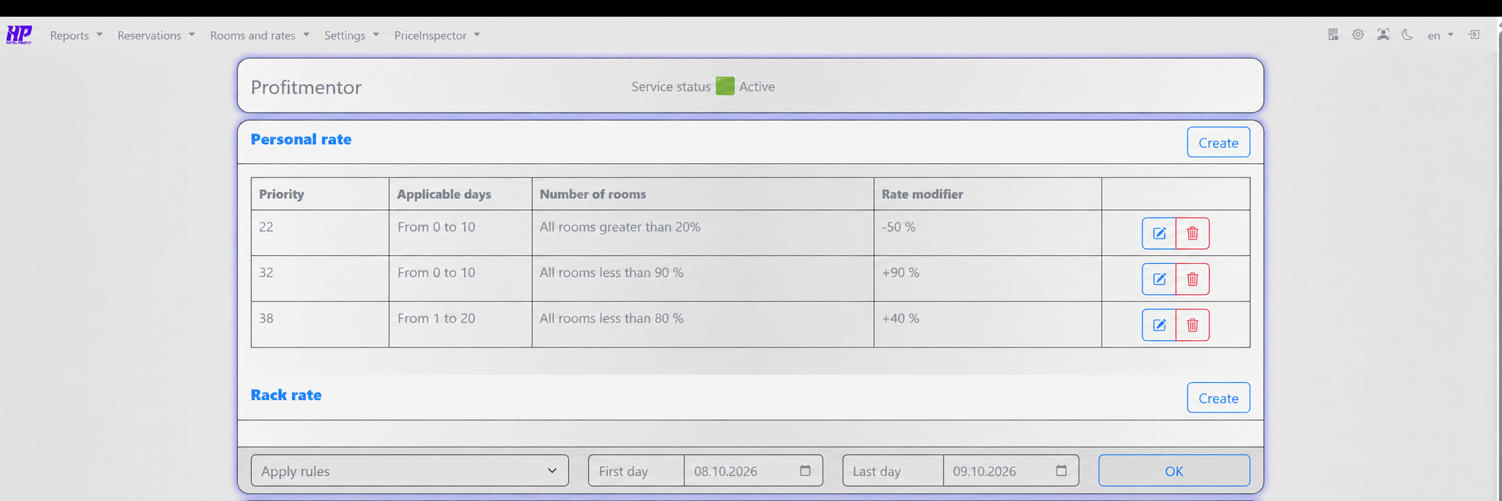 Revenue Rules — localised screenshot, light theme